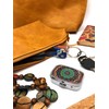 MovilCom® Pocket Daily Pill Box Organizer 2 Compartments, Pill Box