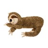 Karlie Sloth Dog Toy, Plush, Brown, 55 x 26 x