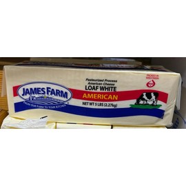 James Farm Loaf White American Cheese 5lb