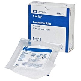 MedPlus Services Ken 6112 Curity Non-Adhering Dressing, 3" Width, 3" Length (Pack of 600)