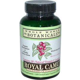 Whole World Botanicals Whole World BOTANICALS Royal Camu, 140 CT