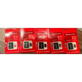 Unbranded 512 GB Micro SD Class 10 Ultra MicroSDHC Memory Card (6 Pack) with ADAPTER