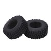 4PCS RC Wheel Tire Rubber Tyre 51mm Diameter for Axial