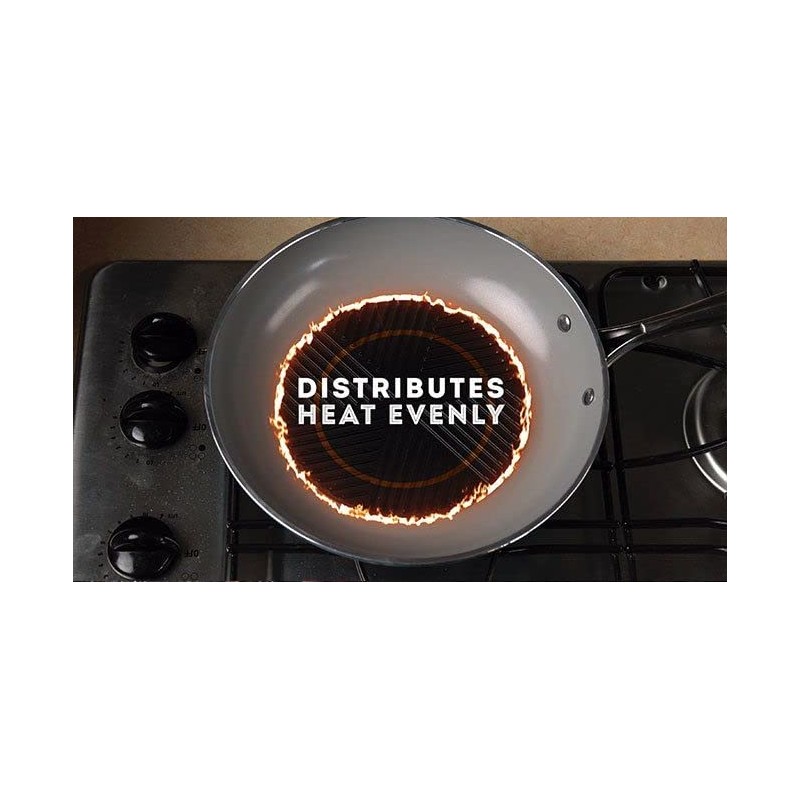 Cast Iron Grill Insert Pan - 7.5" Round Griddle Platte