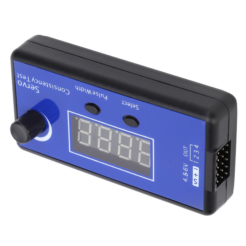 Servo ESC Tester MultiFunctional Brushless Brushed Motor Tester for RC