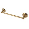 All Copper Bathroom Towel Bar European Style Wall Mounted Towel