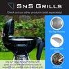 SnS Grills Slow ‘N Sear Charcoal Fire Baskets with Water