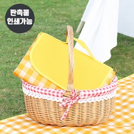 Aesthetic Plaid Waterproof Camping Picnic Mat (150x200cm) DD-10253 Yellow