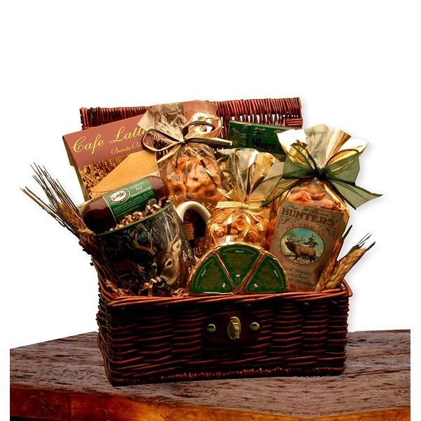 Hunters Retreat Gift Chest -Gourmet Hunting Gift of Gourmet Food and Treats