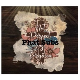 Unbranded 20oz Sublimation Tumbler Wrap Not Perfect Ready to Press Heat Transfer