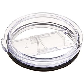 Tumbler Lid for 20 Oz Yeti Rambler and 10 Oz Lowball Tumblers Cups, Splash Proof and Straw Friendly (Lid Only)- 20 Ounce
