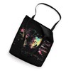 World Map Digital Glitch Tote Bag