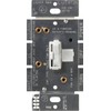Lutron Toggler Quiet 3-Speed Slide-To-Off Fan Control, 1.5-Amp, Single-Pole/3-Way, AYFSQ-F-WH,