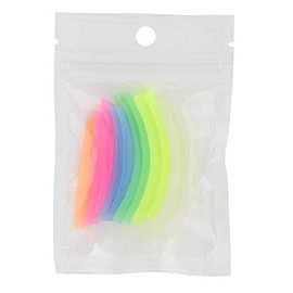 Rulos de pestañas de Silicona de 6 Pares, Almohadillas para pestañas, Parches de elevación de Rizado de pestañas Durando el Levantamiento de pestañas 