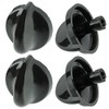 Belling Genuine Temperature Control Knob for Oven Cooker Hob (Black,