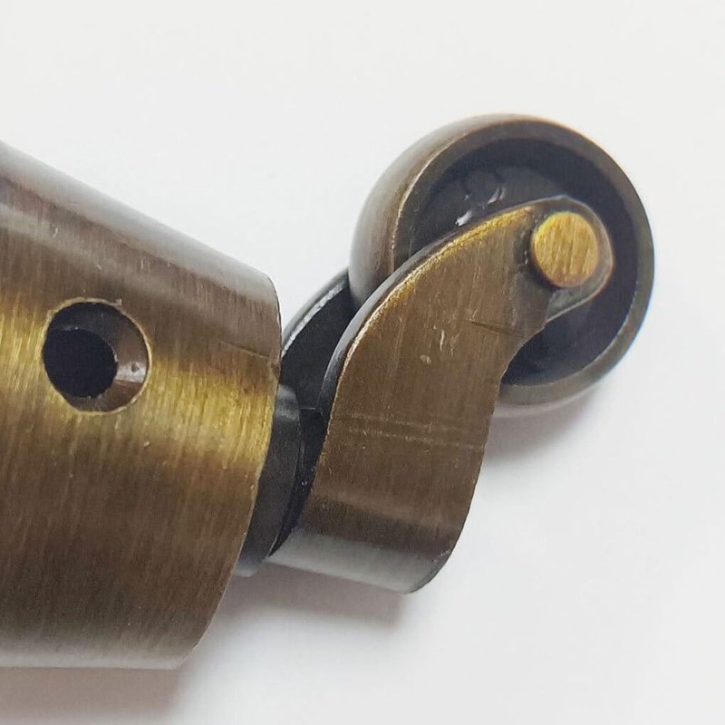 4piece Sleek Furniture Casters with 360 Degree Rotatability Made of