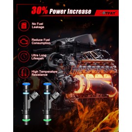 AOTPAT Fuel Injectors 3.7L for:-Jeep Liberty 2004-2011 Grand Cherokee 2005-2010 for:-Dodge Dakota 2004-2010 Durango Nitro for:-Ram 1500 for:-Mitsubishi Raider 2004-2012 OE# 0280158020 53032701AA 6PCS