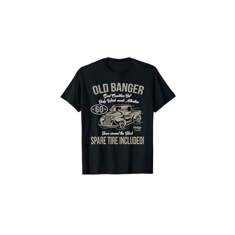 60th Birthday Vintage Old Banger 60 Years Old Men Gift