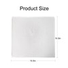 White Waffle Weave Cotton Napkins Set of 6-100% Pure Soft