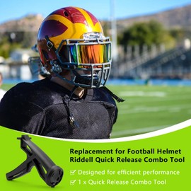 ArrogantF Football Helmet Quick Release Combo Tool Compatible with Riddell SpeedFlex & Speed Icon,Maintain and Repair The SpeedFlex Youth Football Helmet Parts