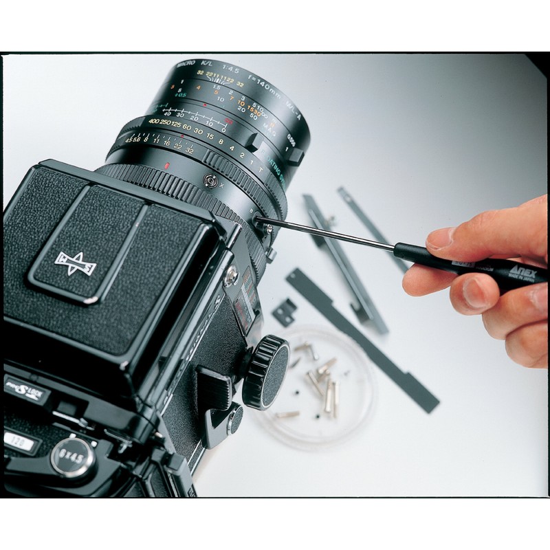 ANEX No.3450 Precision Screwdriver, Phillips #0 x 3.0 Inches (75