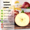 Sliced Apples, Apple Slices, Dried Apples-No Sugar Added, Natural Sweetness,