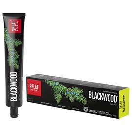 SPLAT Blackwood Natural Whitening Toothpaste – 75 ml Charcoal-Enriched for Deep Cleaning, Fresh Breath and Stain Removal Fluoride-Free, Vegan, Cruelty-Free