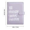 100 Envelopes Money Saving Challenge, Money Saving Planner Cash Envelope