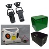yukata Black Stainless Steel Latch Toggle Latchs Hasp Cabinet Latch