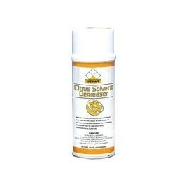 Chemsafe Citrus Solvent Cleaner And Degreaser, Low VOC Grease, Oil, Grime, Tar, Adhesive Remover, 1 Case (12 14oz Aerosol Cans)