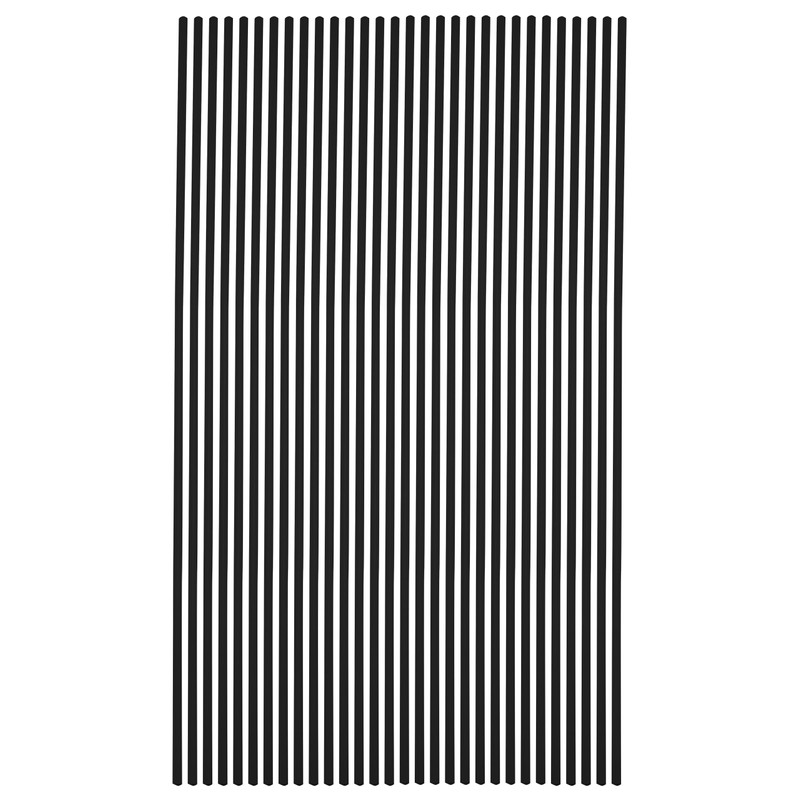 Polypropylene Rod, 1/8" Diameter, 30 Ft, Black