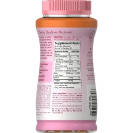 Nature's Bounty Hair Skin and Nails With Collagen and Biotin, Gummies, 90 Ct NEW