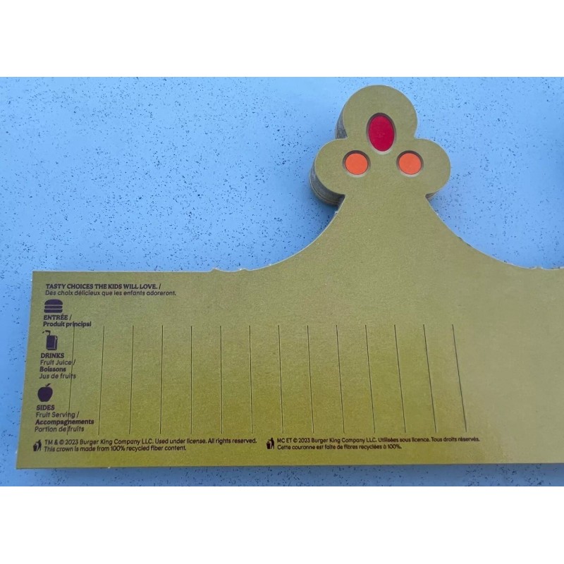 Burger King (5) Burger King Crowns Limited Retro Edition BK