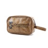 GEEZY PU Leather Mens Toiletry Bag - Travel Wash Bag