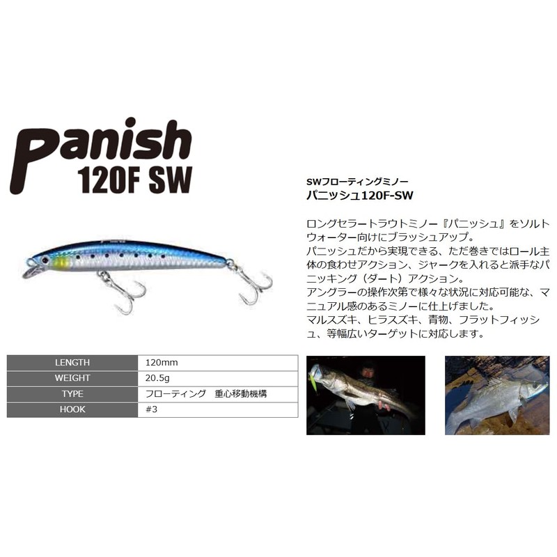 Smith LTD Punish 120F SW #2 Mai Washi