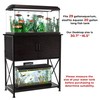 Herture 20-29 Gallon Aquarium Stand Metal Frame Fish Tank Stand