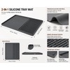 Silicone Heat Resistant Coffee Mat Tray for Kitchen and Vegetables