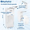 Hypafol Arm Lever Dispenser for Soaps 1000 ml Sturdy Plastic