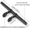 HIDOSNG Bike Handlebar Extender Double Extension Bracket Aluminum Alloy Super