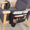 Telaero Bedside Caddy, Bedside Storage Caddy Sofa Armrest Organizer, Phone,