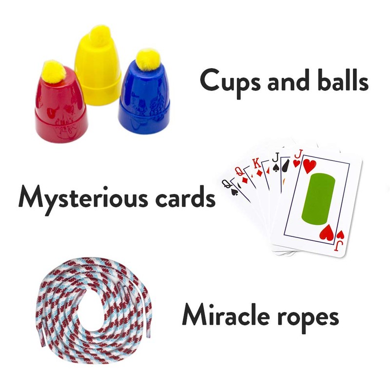 BrilliantMagic Magic Tricks Kit for Kids (Yellow) Kids Magic Tricks