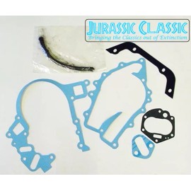 Jurassic Classic Auto Parts 1967-1976 Buick Big Block 400 430 455 Timing Chain Cover Gasket Set 6 pieces