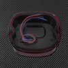 HDBUBALUS Motorcycle Motorcycle LED Running Tail Light Brake License Plate