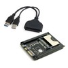 Cablecc SATA 22Pin to USB 3.0 to CFast Card Adapter