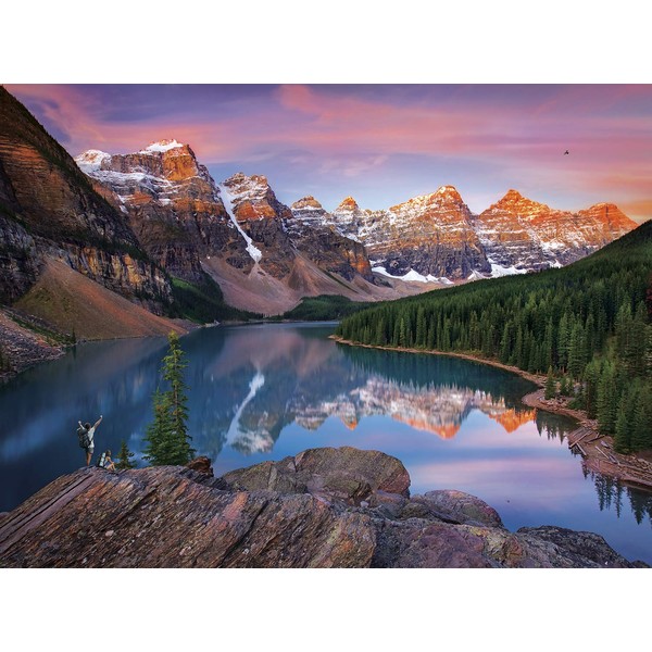 Buffalo Games - Mountains On Fire - 1000 Piece Jigsaw Puzzle, Multicolor, 26.75" L X 19.75" W