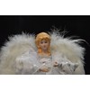 PREMIER TREE TOP SILVER/WHITE ANGEL 30CM by Premier