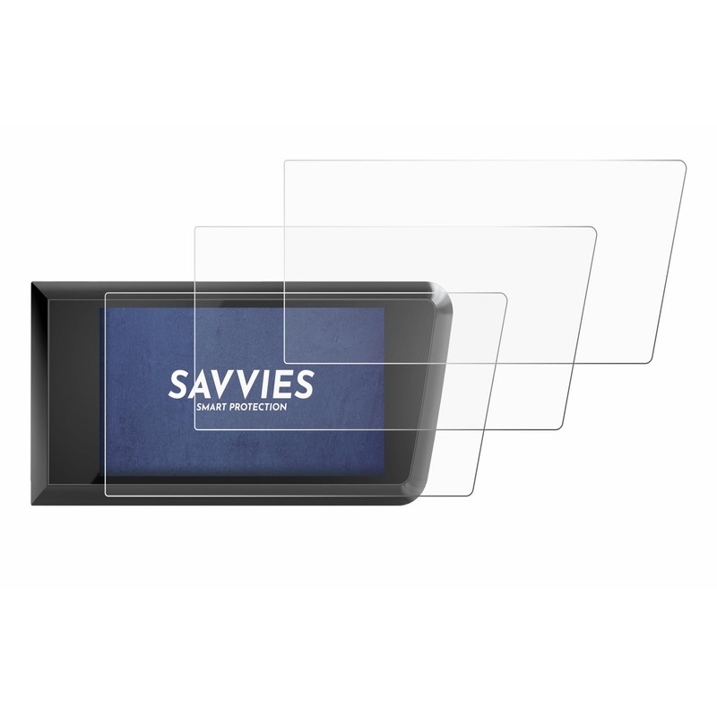 Savvies 6 Pack Screen Protector compatible with Bosch Purion 400