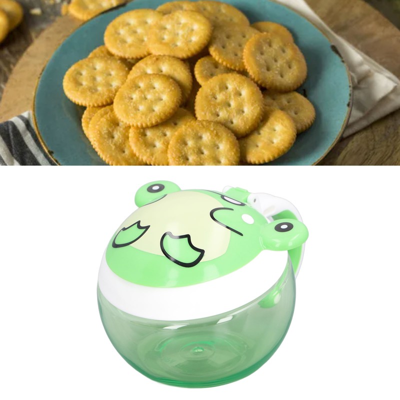 Baby Snack Container Animal Shape No Spill Impact Resistance Safe
