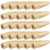 100pcs Wooden Flagpole Toppers Flagpole Ornament Replacement Heads for Indoor