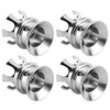 4pcs Engine Screw Cap Covers Crown Styling Fit for XL883/Big